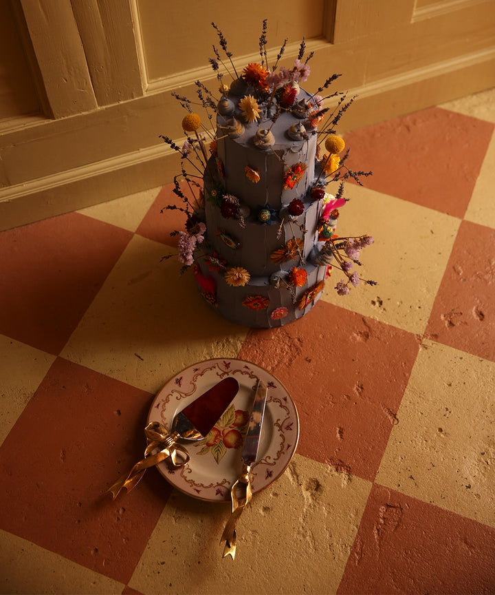 Set para servir Torta Ribbon
