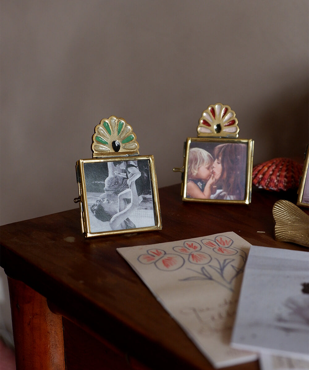 Marco Mini de Fotos Roset Green 5x5