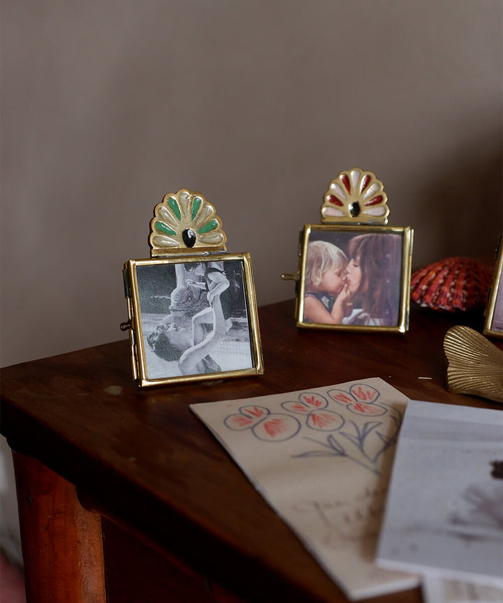 Marco Mini de Fotos Roset Green 5x5