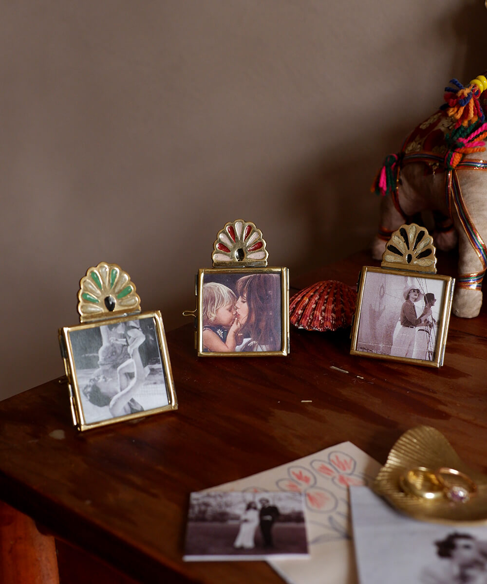 Marco Mini de Fotos Roset Green 5x5