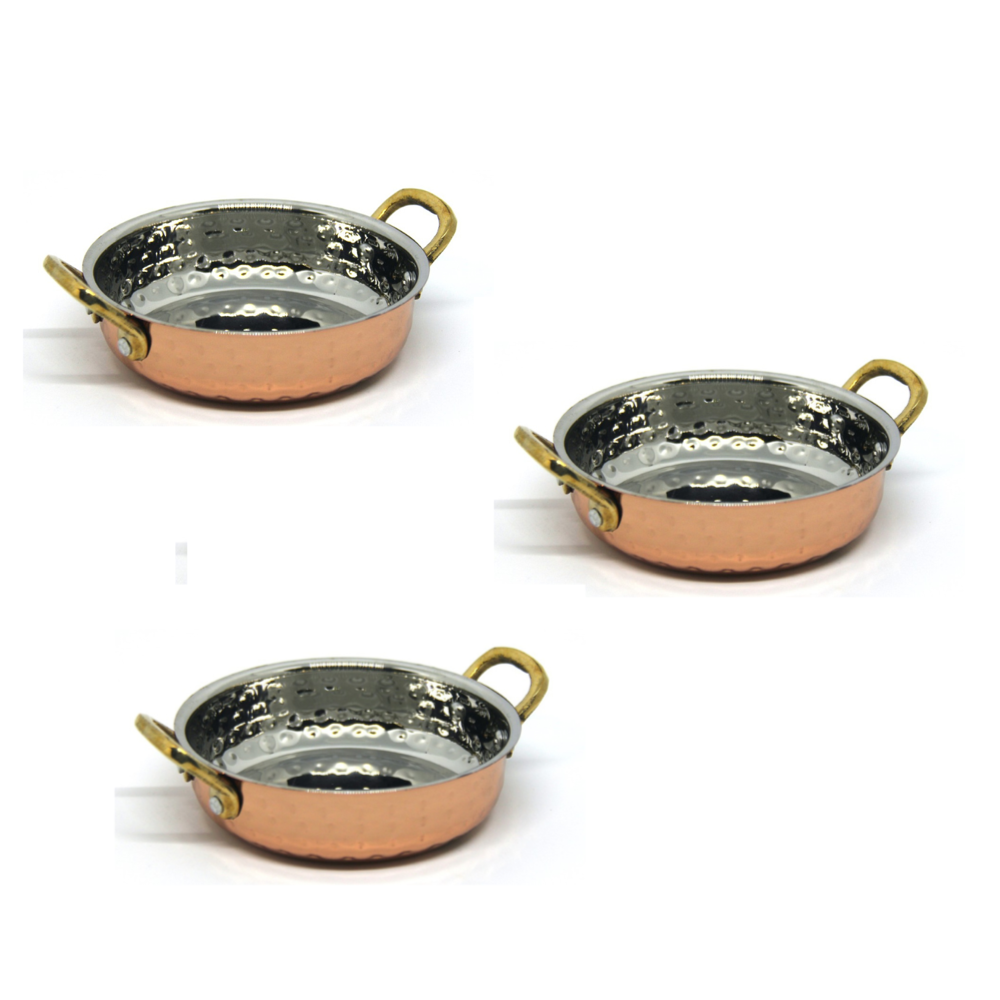 Set de 3 Pailas Cobre 400ml - Martita Serani
