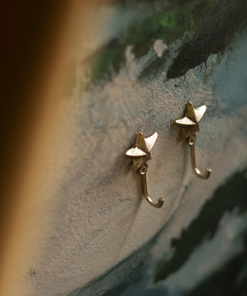 Percha Dorada Estrella Set de 2