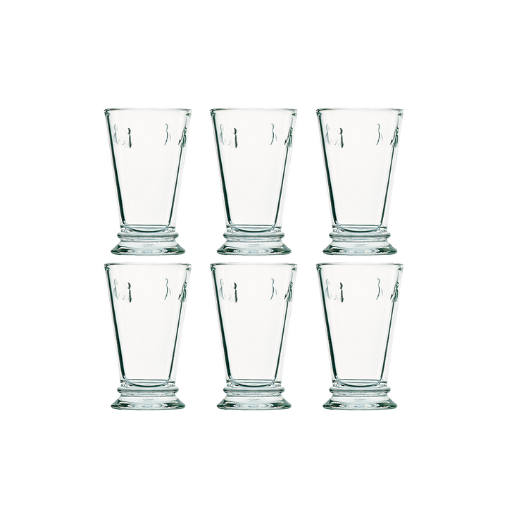 Set 6 Vasos Altos Abeja 310 ml - La Rochere