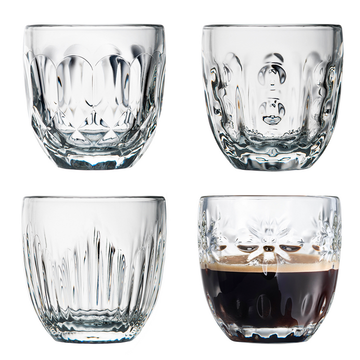 Set 4 Vasos Expresso Troquet - La Rochere