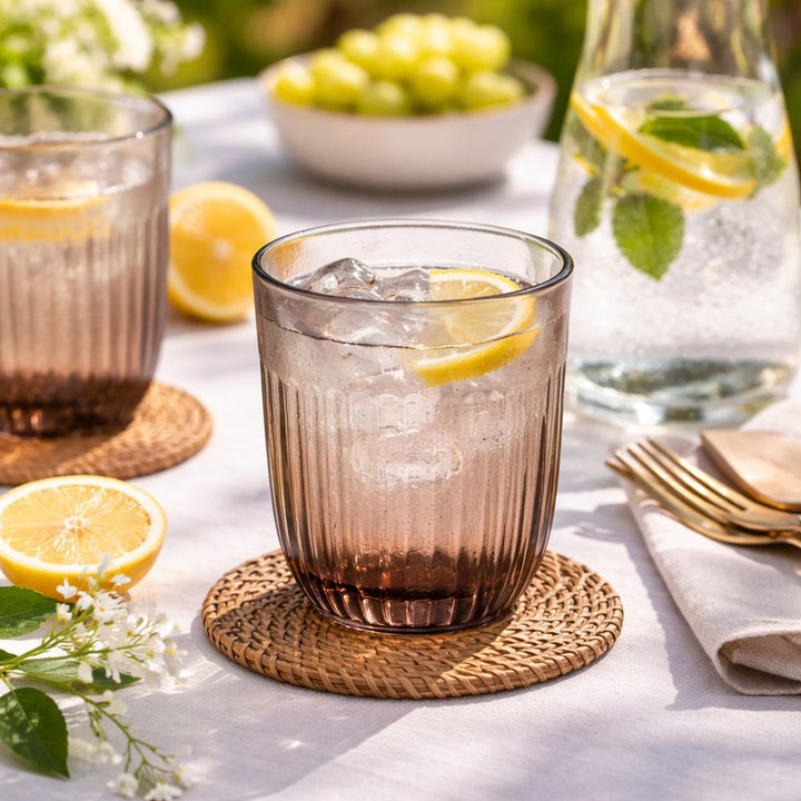 Set 6 Vasos Ouessant Mocha 260ml - La Rochere