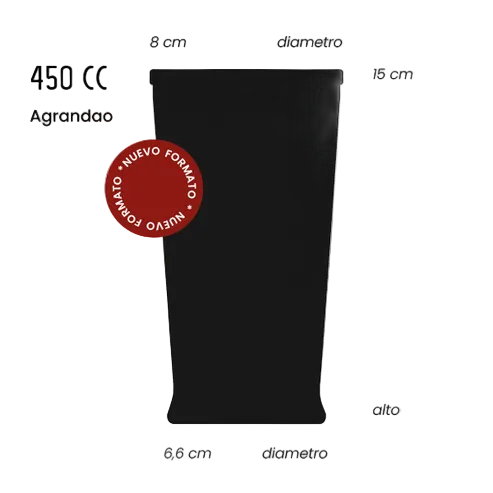 Vasos Gallo Agranda’o 450 ml, set de 6