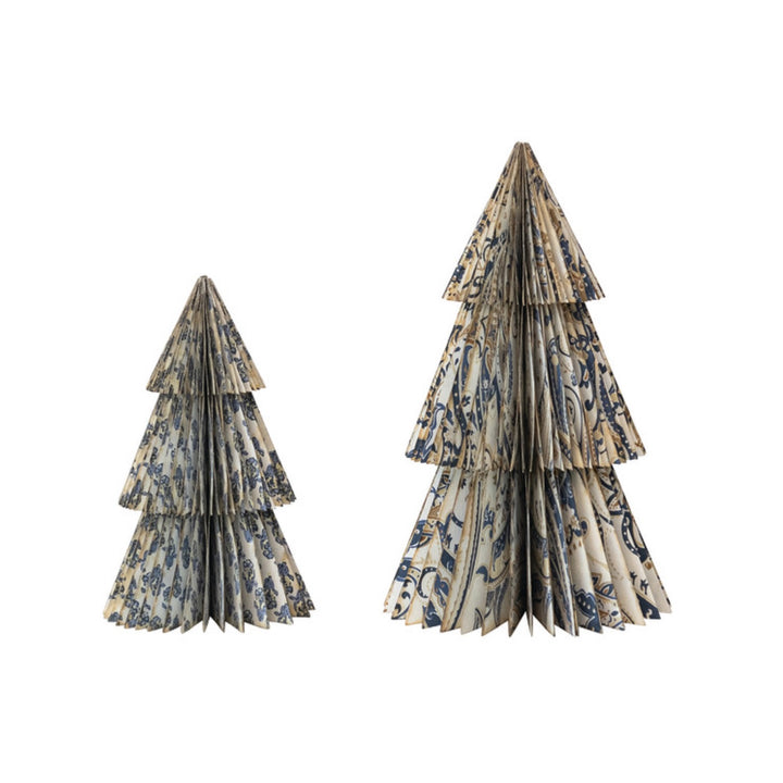 Árboles de Papel Plegado (Set de 2)