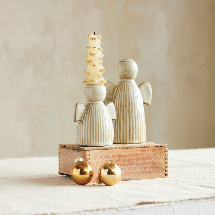 Portavela Ángel de Cerámica