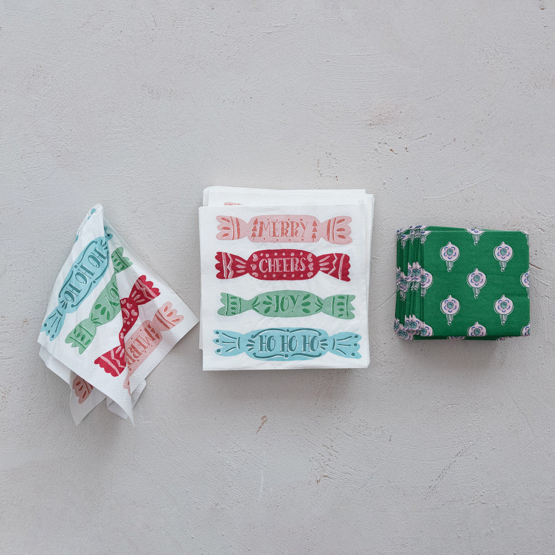 Servilletas Cocktail Papel Candy