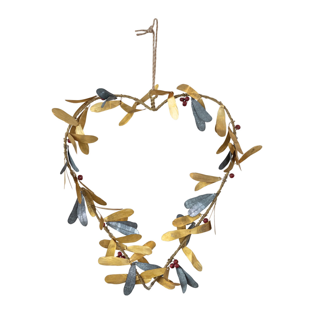 Corona Metálica Corazón