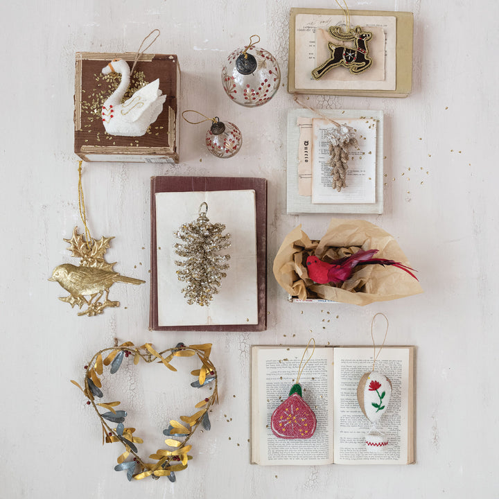 Corona Metálica Corazón