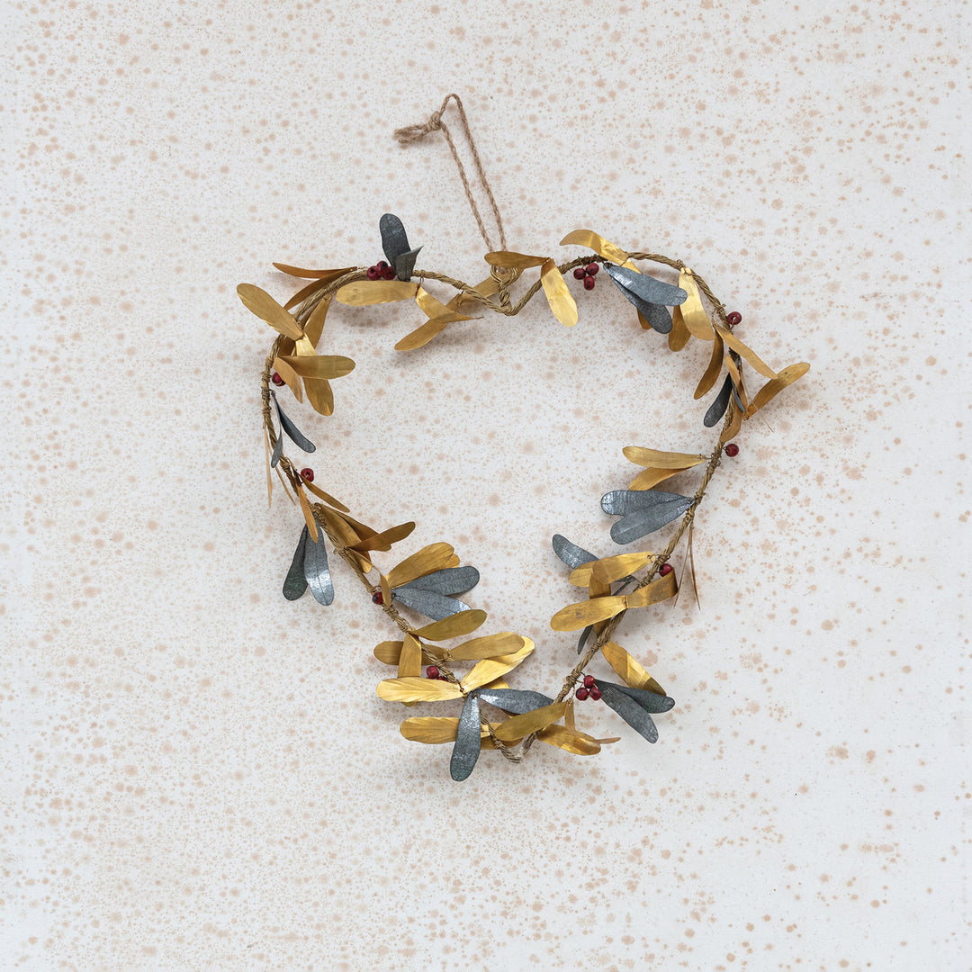 Corona Metálica Corazón