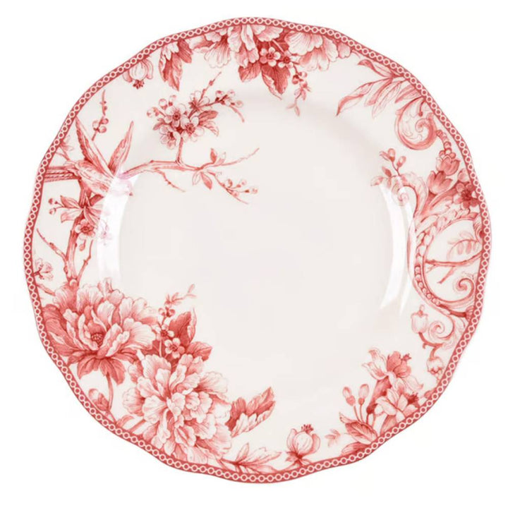 Juego de Vajilla 24 Piezas Porcelana Adelaide Red