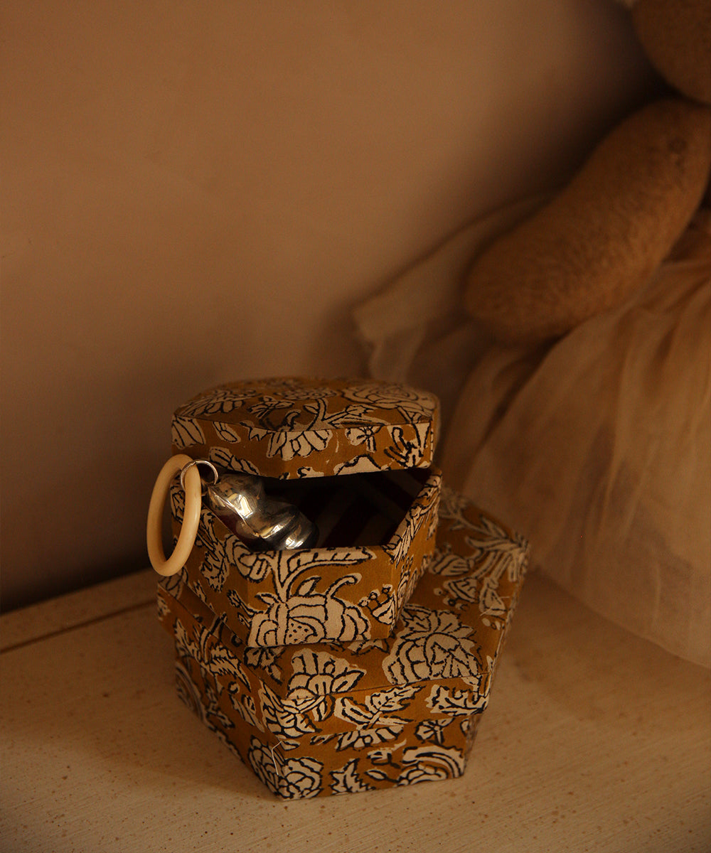 Set de Cajas de Tela Botánico