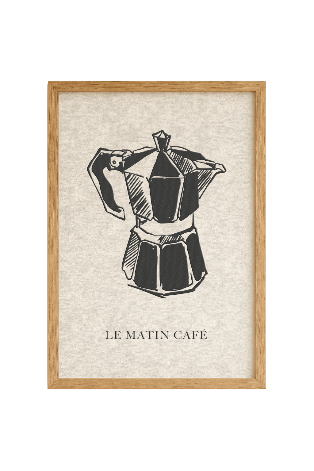 Cuadro Le Matin Café