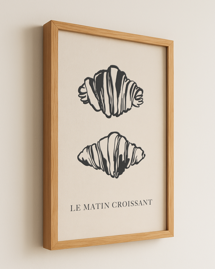 Cuadro Le Matin Croissant