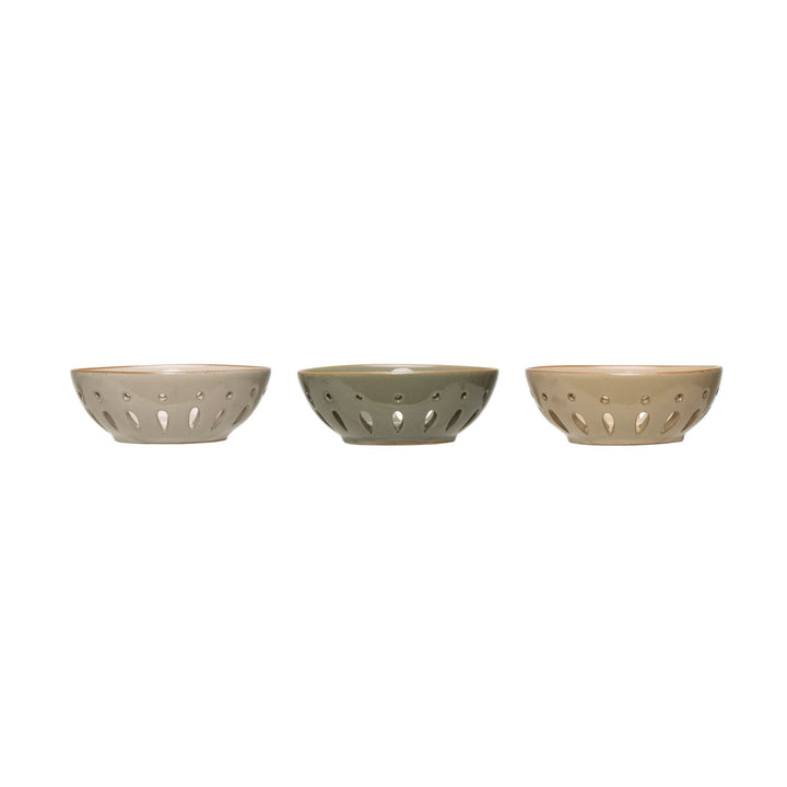 Bowl de Cerámica para Frutas, 3 colores