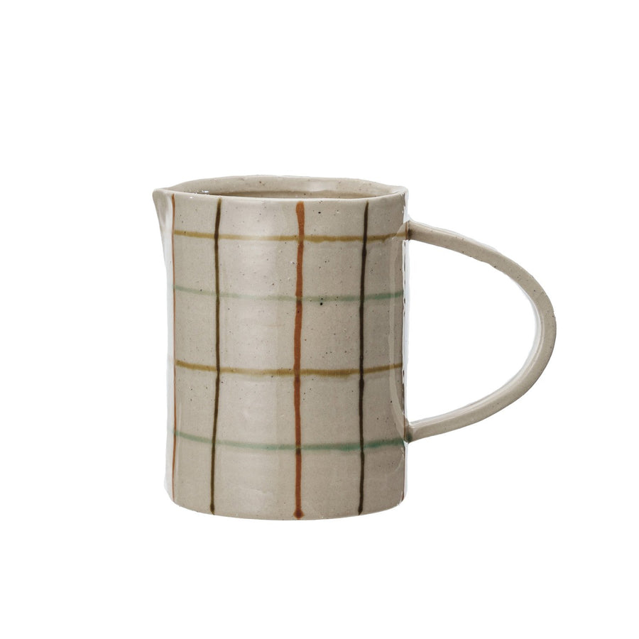 Jarra de cerámica pintada a mano de 32 oz (cada una varía)