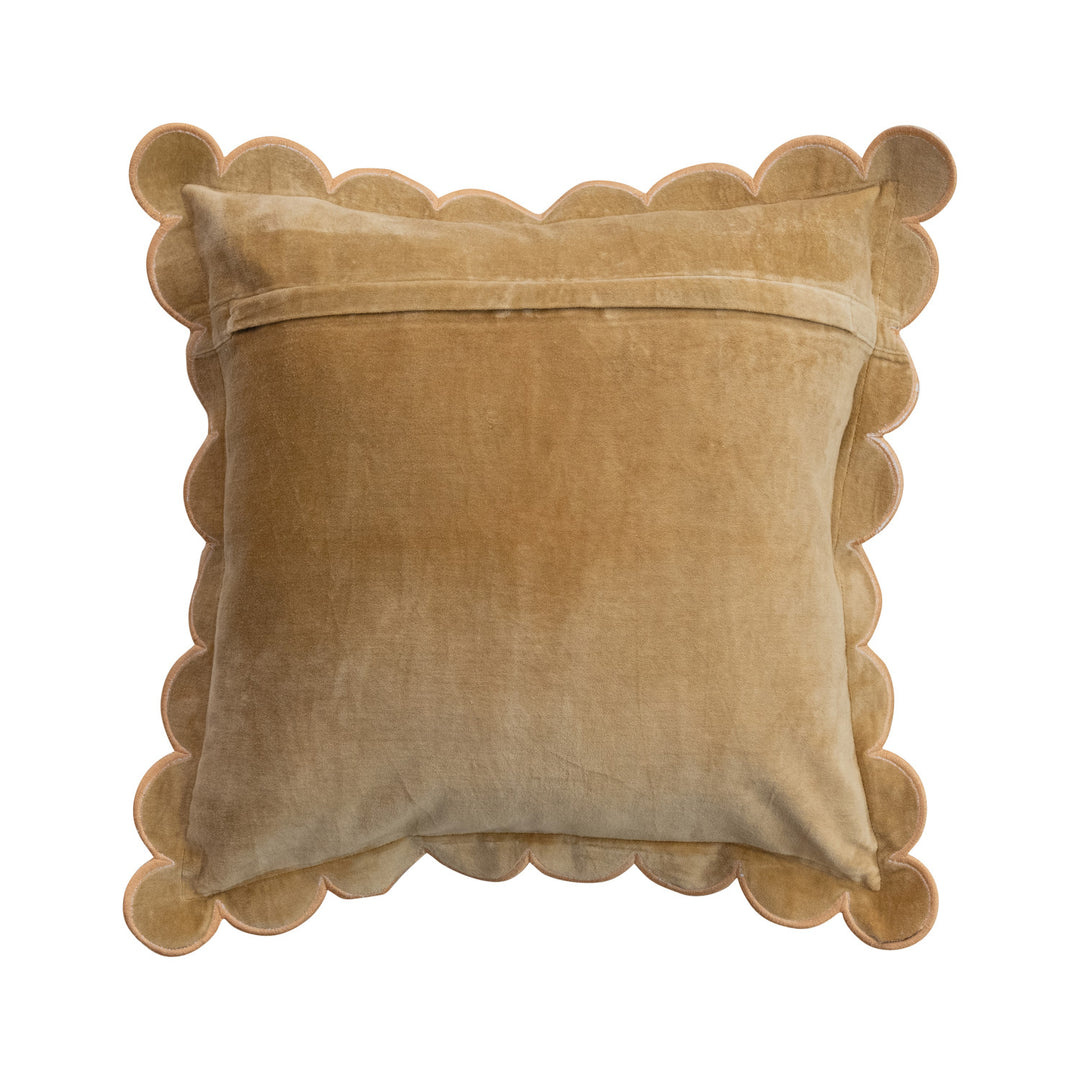 Cojín Velvet Mostaza 45x45
