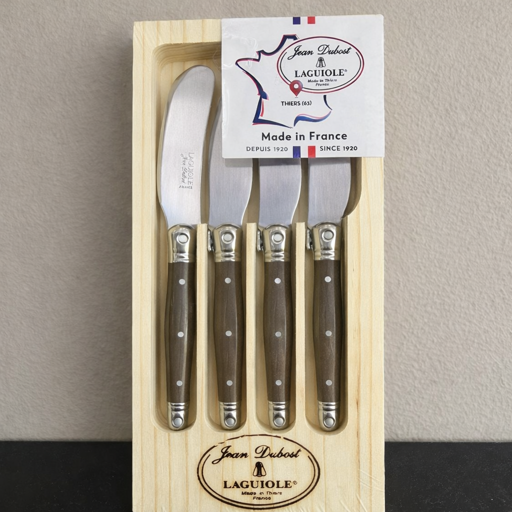 Set de 4 Cuchillos para Mantequilla Laguiole - Pepper