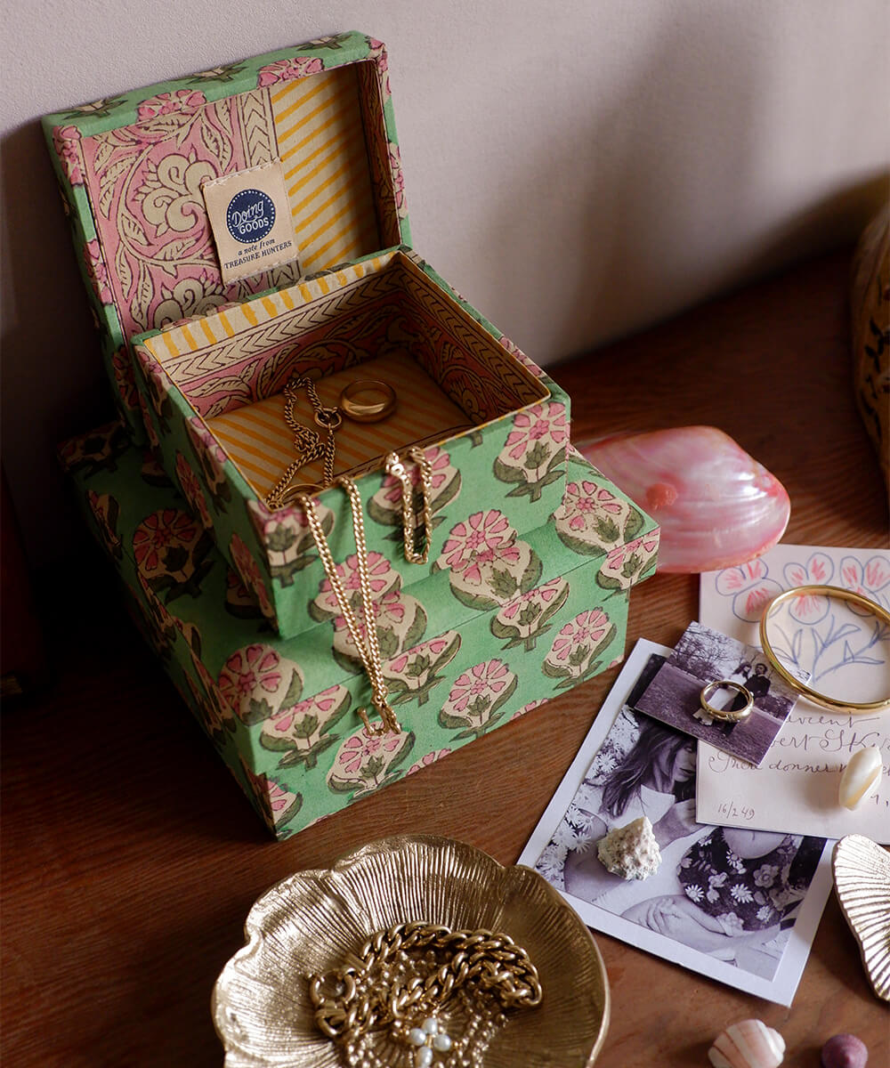 Set de Cajas de Tela Emma