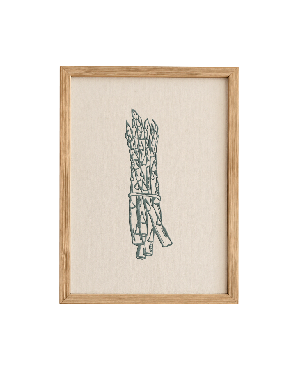 Cuadro Diseño Frutas y Verduras - 40 x 30 cm