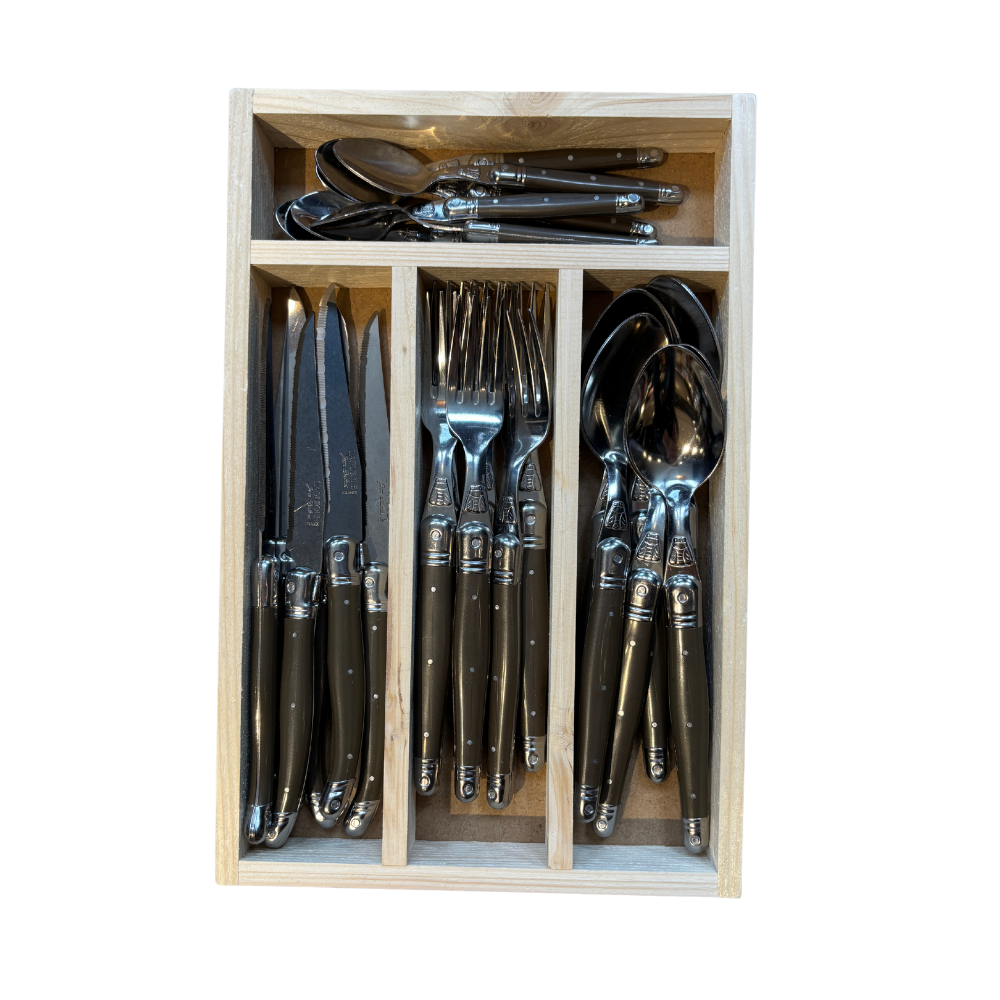 Set Cubiertos 24 piezas Laguiole - Pepper