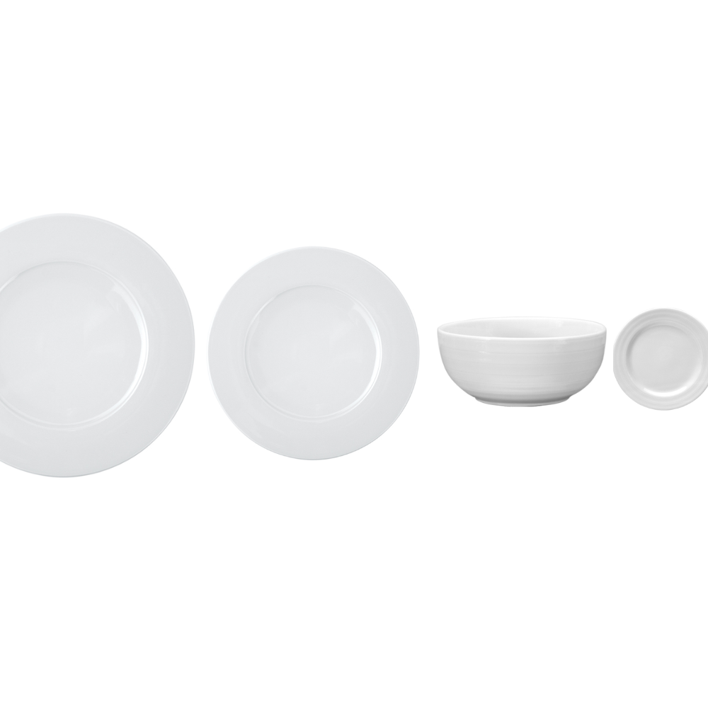 Porcelana Globe - Juego de Vajilla 24 Piezas - Spal