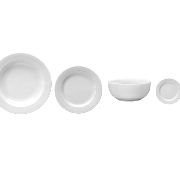 Porcelana Roulette - Juego de Vajilla 24 Piezas - Spal