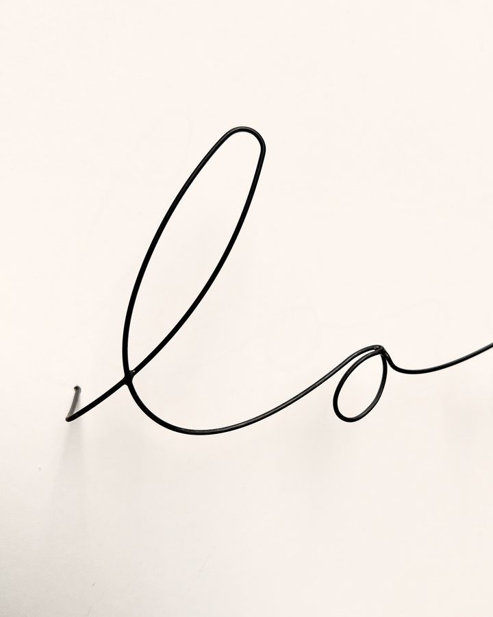 Escultura de Muro Love