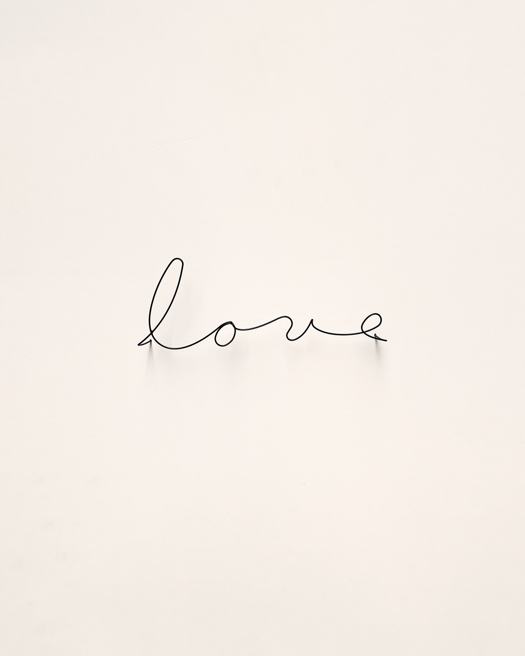 Escultura de Muro Love