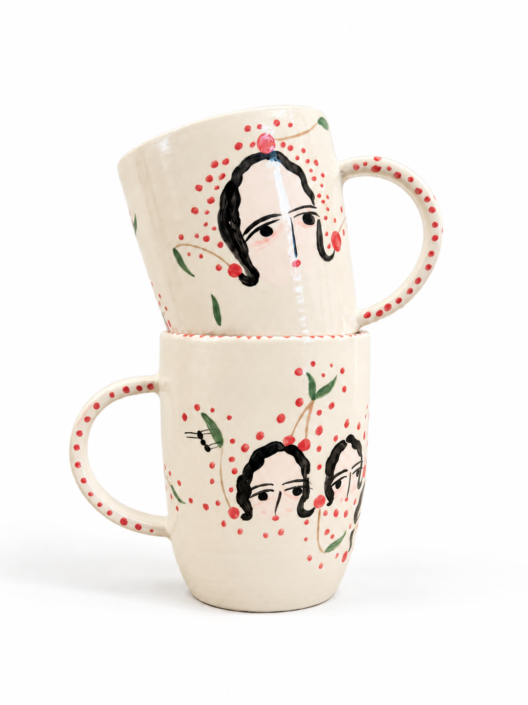 Tazón Ilustrado Misha Perret 550 ml - Guindas