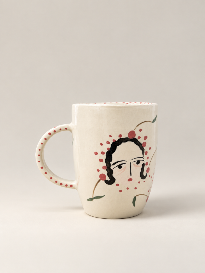Tazón Ilustrado Misha Perret 550 ml - Guindas