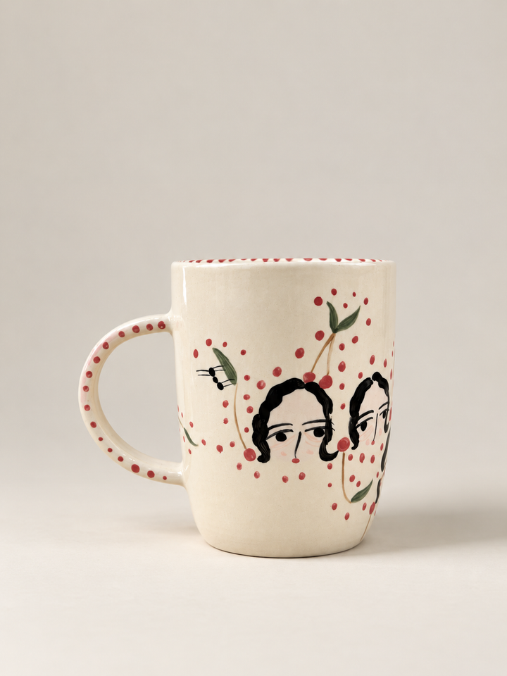Tazón Ilustrado Misha Perret 550 ml - Guindas
