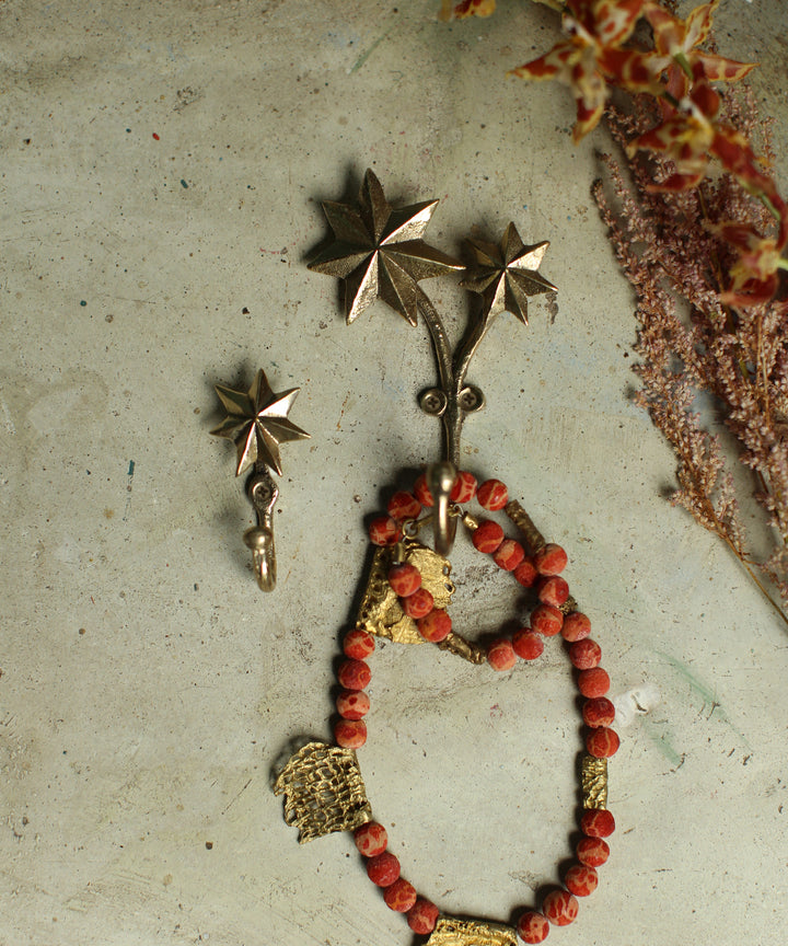 Percha Dorada Estrellas