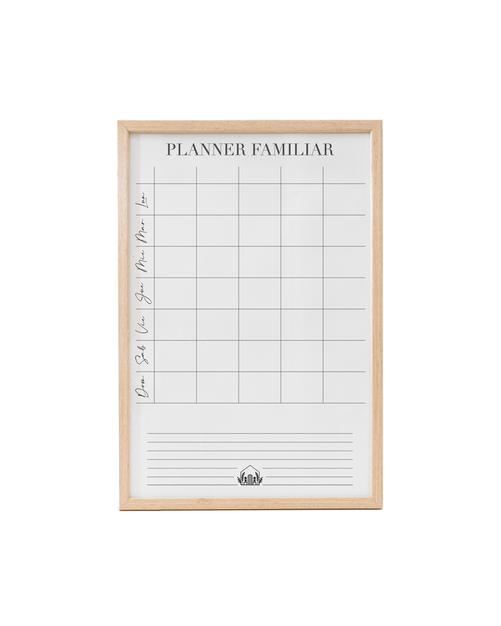 Planner Familiar