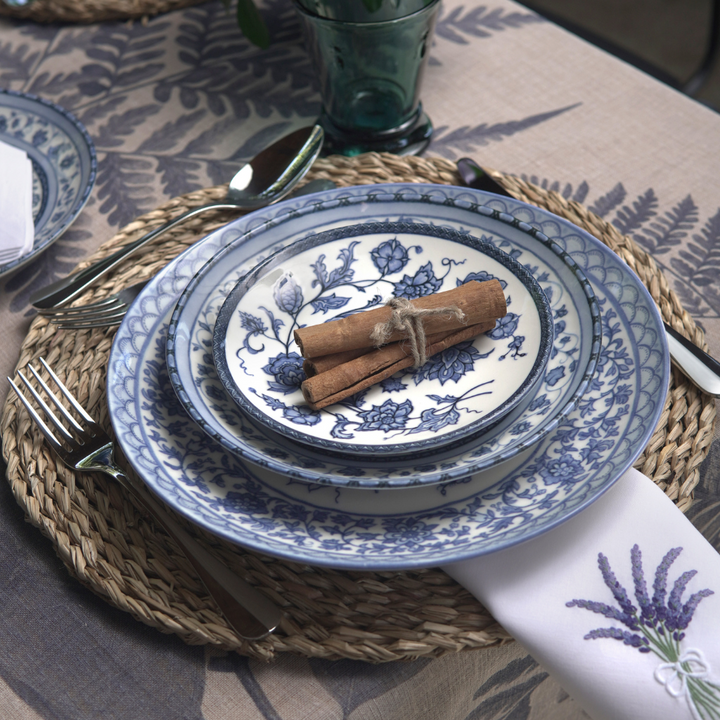 Porcelana Blue Dynasty - Juego de Vajilla 24 Piezas - Klapp