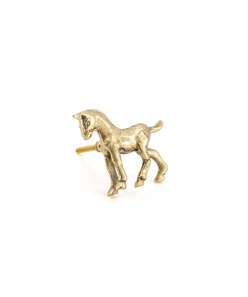 Tirador Bronce Caballo 2 Orientaciones
