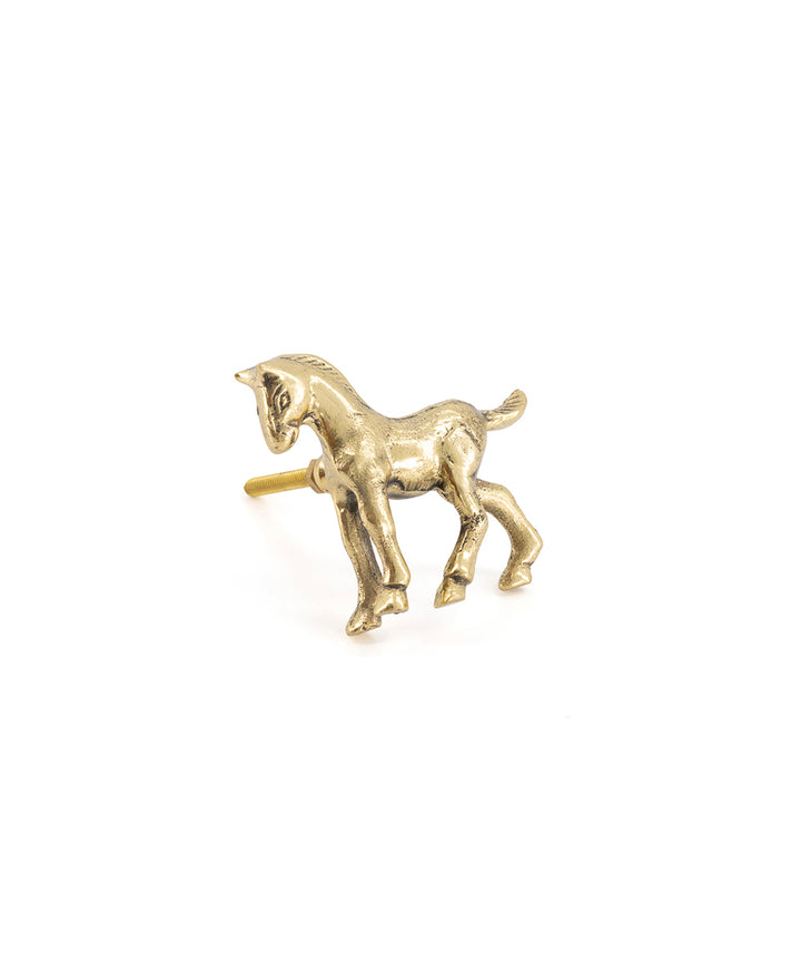 Tirador Bronce Caballo 2 Orientaciones