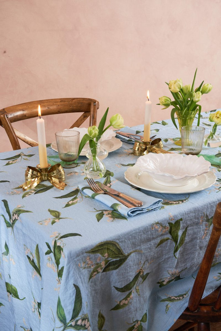 Mantel Lily of the Valley 140 x 250 cm