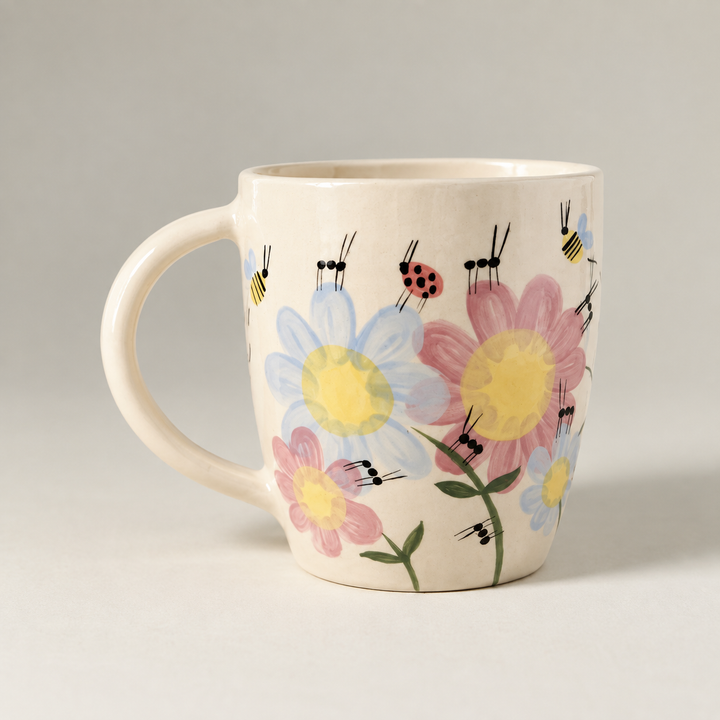 Tazón Ilustrado Misha Perret 550 ml - Flores