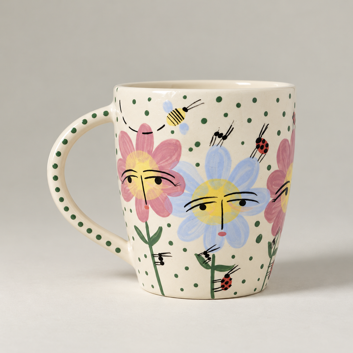 Tazón Ilustrado Misha Perret 550 ml - Flores