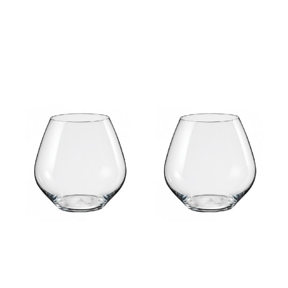 Set 2 Vasos bajos Amoroso 340cc