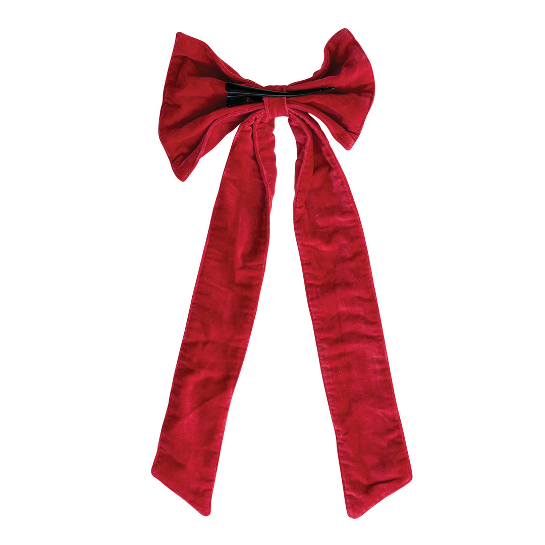 Lazo de Terciopelo Rojo XL