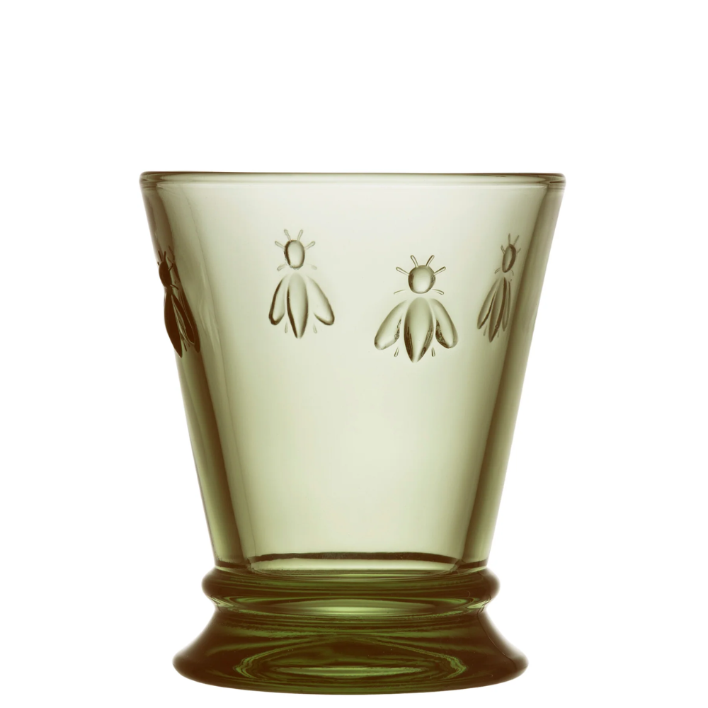 Set 6 Vasos Abeja Oliva 260ml - La Rochere